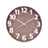 Reloj De Pared Mouse Marron 30d Mov.continuo