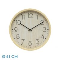 Reloj De Pared Padron Haya 41x41x5 Cm Movimiento Continuo