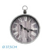 Reloj De Pared Velvet Rustico 44x37,5x6cm Agujas Retro - Imagen 2