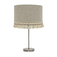 Sobremesa Alto Vera 1xe27 Cuero/beis 62x30x30 Cm