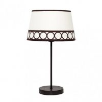 Sobremesa Dalia 1xe14 Beis/marrón 44x25x25 Cm