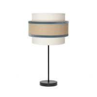 Sobremesa Gr. Cornalina 1xe27 Beis/azul 30d