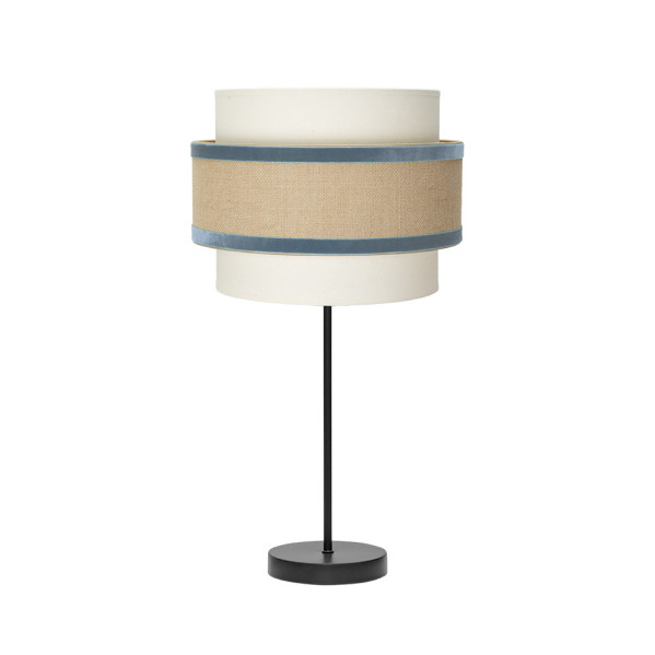 Sobremesa Gr. Cornalina 1xe27 Beis/azul 30d