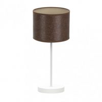 Sobremesa Jerte 1xe14 Blanco/oxido 42x17x17 Cm