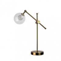 Sobremesa Jerusalen 1xg9 Bronce 50x43x15 Cm