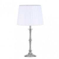 Sobremesa Oregon 1xe27 Cromo C/pant Blanca 49x25x25 Cm