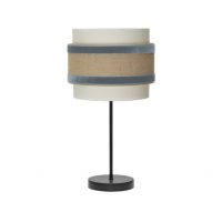 Sobremesa Peq. Cornalina 1x14 Beis/azul  47x18x18cm