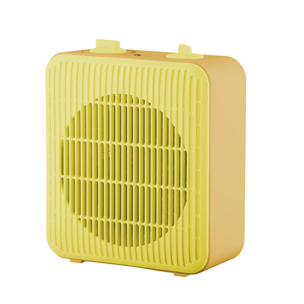 Termovent.elect.pegasus 2000w Amarillo/naranja 2potencias Proteccion Seg. 23,8x20,6x10,5cm