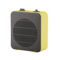 Termovent.elect.pegasus 2000w Gris/amarillo 2pot. Proteccion Seg. 23,8x20,6x10,5cm