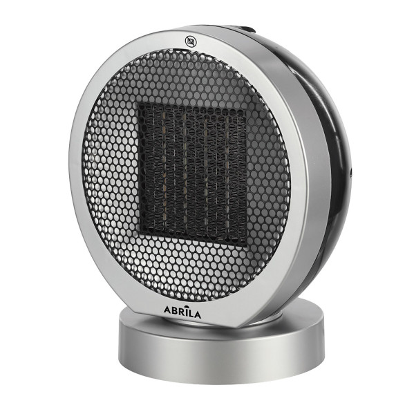 Termovent.ptc Ceramico Pomelo 2000w Negro/plata 2pot 3fun.rotatorio Antivuelco.seg. 29,3x24x18cm