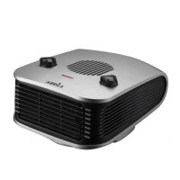 Termoventilador Ardor 2000w Plata/negro 2potencias 3funciones Termostato Regulabble Seguro15x24,5x32,5cm