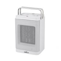 Termoventilador Ceramico Bribon 1500w Blanco 2potencias 3funciones Termost.reg. Antivuelco Asa 22,3x15x12,4cm