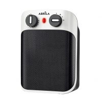 Termoventilador Ceramico Libia 1800w Blanco/negro 2potencias 3funciones Antivu.segur.luz Ind.26,5x19,5x13,2 Cm