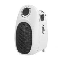 Mini Termoventilador Ceramico Malasia 500w Blanco Temperatura Reg,temporizador  Seguridad Display 16x9x12cm