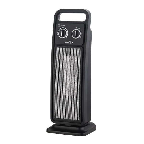Termoventilador Ceramico Vert.brasil 2000w Negro 2pot.oscilant.antivuel.termost. Prot.cal 50,7x19x18,3 Cm
