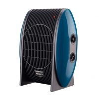 Termoventilador Desierto 2000w Azul 2potencias 3funciones Termostato Regulable Seguro 31x25x14cm