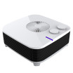 Termoventilador Electrico Estilo 2000w Blanco Horizontal 2potenc.3funciones Termost.reg. 11,5x26x26 Cm - Imagen 2