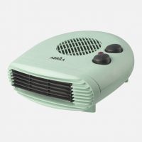 Termoventilador Elec.toril 2000w Verde/negro Horizontal 2pot.3fun.termostato Reg.12x26x26cm
