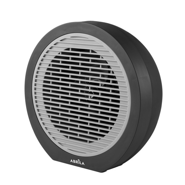 Termoventilador Elect.brindisi 2000w Negro/gris Termost.reg. 2potencias 3funciones Sist.seguridad 25x25x16,8cm