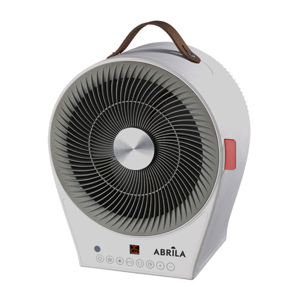Termoventilador Elect.2 En 1 maraja 2000w Blanco/gris 2potencias 4funciones Display Temporizador 32x27x21cm