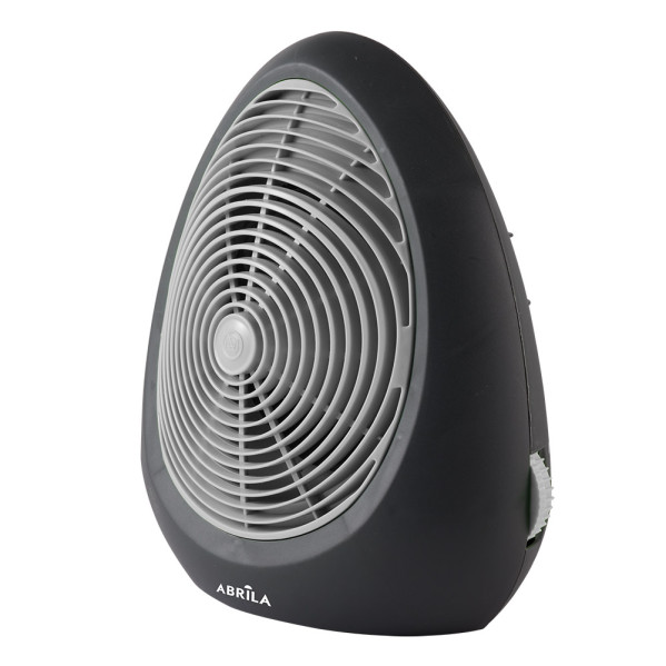 Termoventilador Elect.perugia 2000w Negro/gris Termost.reg. 2potencias 3funciones Sist.seguridad 30,5x27x16cm