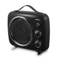 Termoventilador Elect.taranto 2000w Negro/gris Termost Reg. 2potencias 3funciones Sist.seg. 27,2x31,5x13,5cm