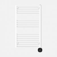 Toallero Electrico Scuti Blanco 500w 3modos Display Tactil Anti-hielo Temporizador 89x52x9cm