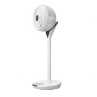 Ventilador Dc 2en1 Sintra Blanco 35w 12vel Oscilacion.3d  Remot.temporiz. 54/89x32x32cm