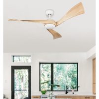 Ventilador Dc Janubi 22w Bla/haya 3asp.132d Reg.in 2350lm 3000-4000-6000k Remot+temp+mem 24