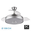 Ventilador Dc Matanuska 72w 6120lm Niq Bluethooth 32/47x55/108d.3 Aspas Desp.6 Vel.3 Color. - Imagen 2