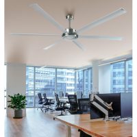 Ventilador Dc Sanson Niquel/plat Sin Luz 6asp 305d C/remoto Y Temporizador