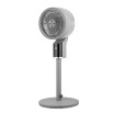 Ventilador De Pie Persa Gris/cromo 50w 3vel Regx33x33cm Oscilante, Display, Remoto Y Temporizador - Imagen 2
