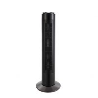 Ventilador De Torre Cuco Negro 3velocidades 50w Temporizador Rotatorio 78x22x22 Cm