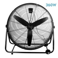 Ventilador Industrial Vendaval 360w Negro 87d 3 Velocidades 92,5x95x42 Cm Orientable