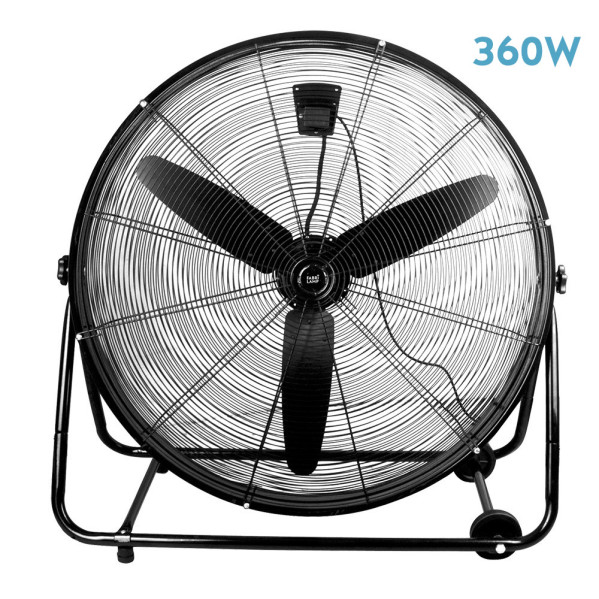Ventilador Industrial Vendaval 360w Negro 87d 3 Velocidades 92,5x95x42 Cm Orientable