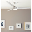 Ventilador Dc Patras 24w Blanco 3 Aspas 6 Velocidades 3 Colores 131,2d 2424lm C/remoto, Memoria Y Temporizador - Imagen 2