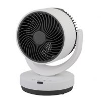 Ventilador Sobremesa Loira Blanco/negro 3velocidades 35w 3aspas C/remoto,temporiz.29,8x22,6x20,6cm