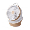 Ventilador Sobremesa Petirrojo Blanco/haya 25w 12vel 3asp Motor Dc Remoto,temporizador 36,3x27,5x24,8cm - Imagen 2
