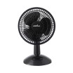 Ventilador Sobremesa Pizarro Mini Negro 2vel 20w Orientable 27x20x15cm - Imagen 2