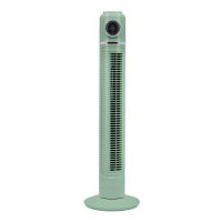 Ventilador Torre Artico Verde 45w 3velocidades C/remoto Y Temporizador Display Fijo Y Rotatorio 82x22x22cm