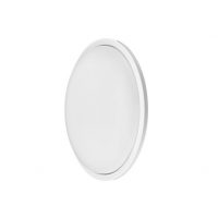 Aplique 18w 6500k Pirineo Redondo Blanco Ip54 1764lm 22x22x5,5cm