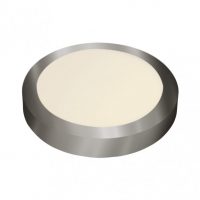 Downlight Superf.diabasa 24w 4000k Niquel Redondo 2040lm 3,5x30x30 Cm