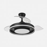 Ventilador Dc Pitufo 57w Nergro 3asp107d 3990lm Rgb +3000-4500-6500k Reg.intensidad+remoto+memo+temporiz