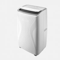 Aire Acondicionado Portatil Flurry Blanco/negro 12000btu/3000fr 1300w 3vel Deshumidificador C/remoto,kit Ventana 71x44x34cm