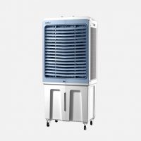 Climatizador Indust.pilatus Blanco/azul 200w 3vel 72l  Oscilante 4acumulad.frio Humidificador 132x58x40cm