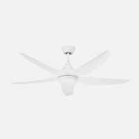 Ventilador Dc Elda 18w Blanco 5aspas 6vel.144d 2250lm 3000-4500-6500k Remoto+memoria+temporizador