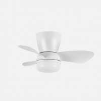 Ventilador Dc Enoc 15w 1800lm Blanco 3asp 58d 3000K-4200k-6500k Regulable Inensidad+ Remoto+temporizador+memoria