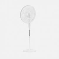 Ventilador De Pie Escudero Blanc 3vel 50w 5asp 40d Fijo/rotat.orientable Regx40x40cm