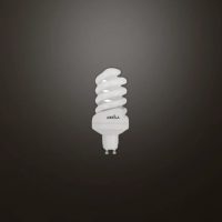 Bombilla Eco. Gu10 15w Ext.minispiral 2700k Calida