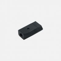 Eco Base Aerea Retractil Mod3 2p+e 10a 230v Negra 2x4x6cm
